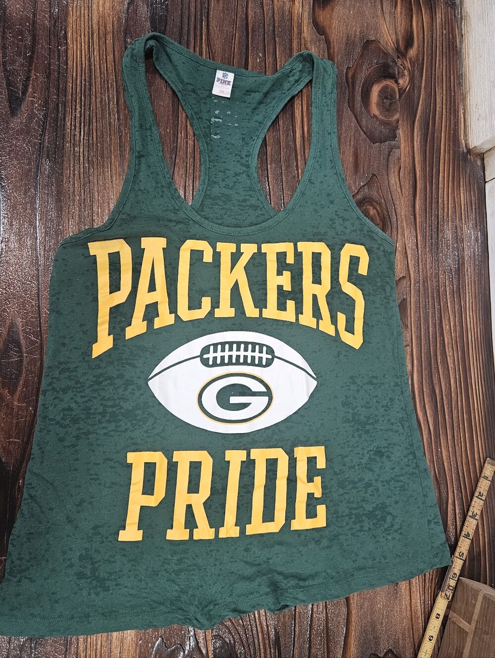 Womens NFL Greenbay Packers Football Victoria Secret PINK Racerback Tank Top